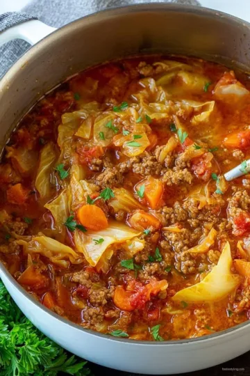 Cabbage Roll Soup