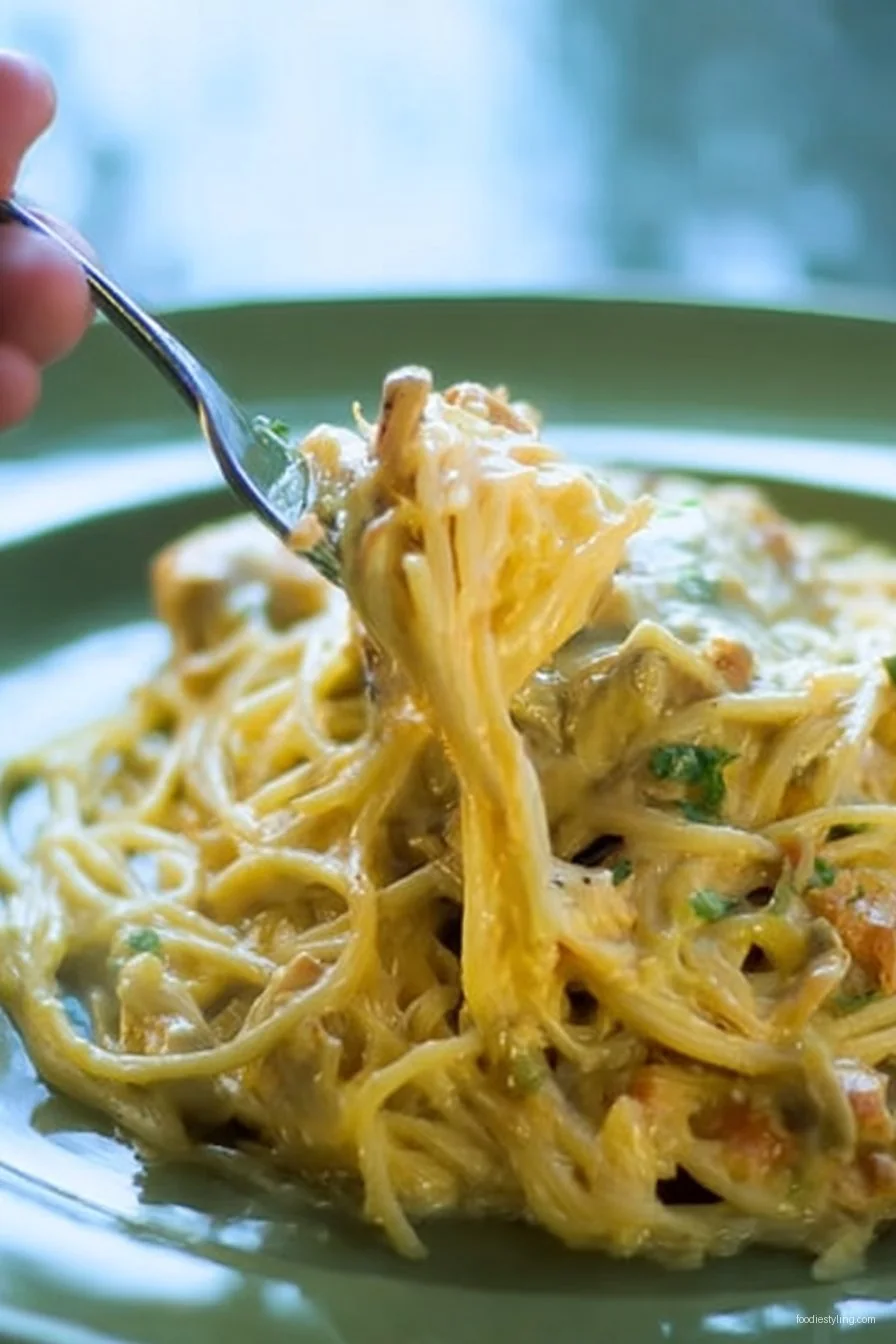 Delicious Chicken Spaghetti recipe
