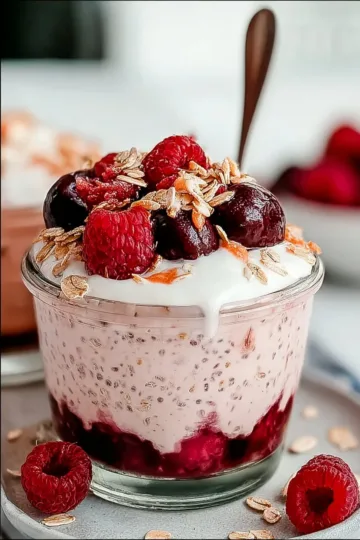 Dreamy Cherry Overnight Oats: A Delicious Breakfast Fix