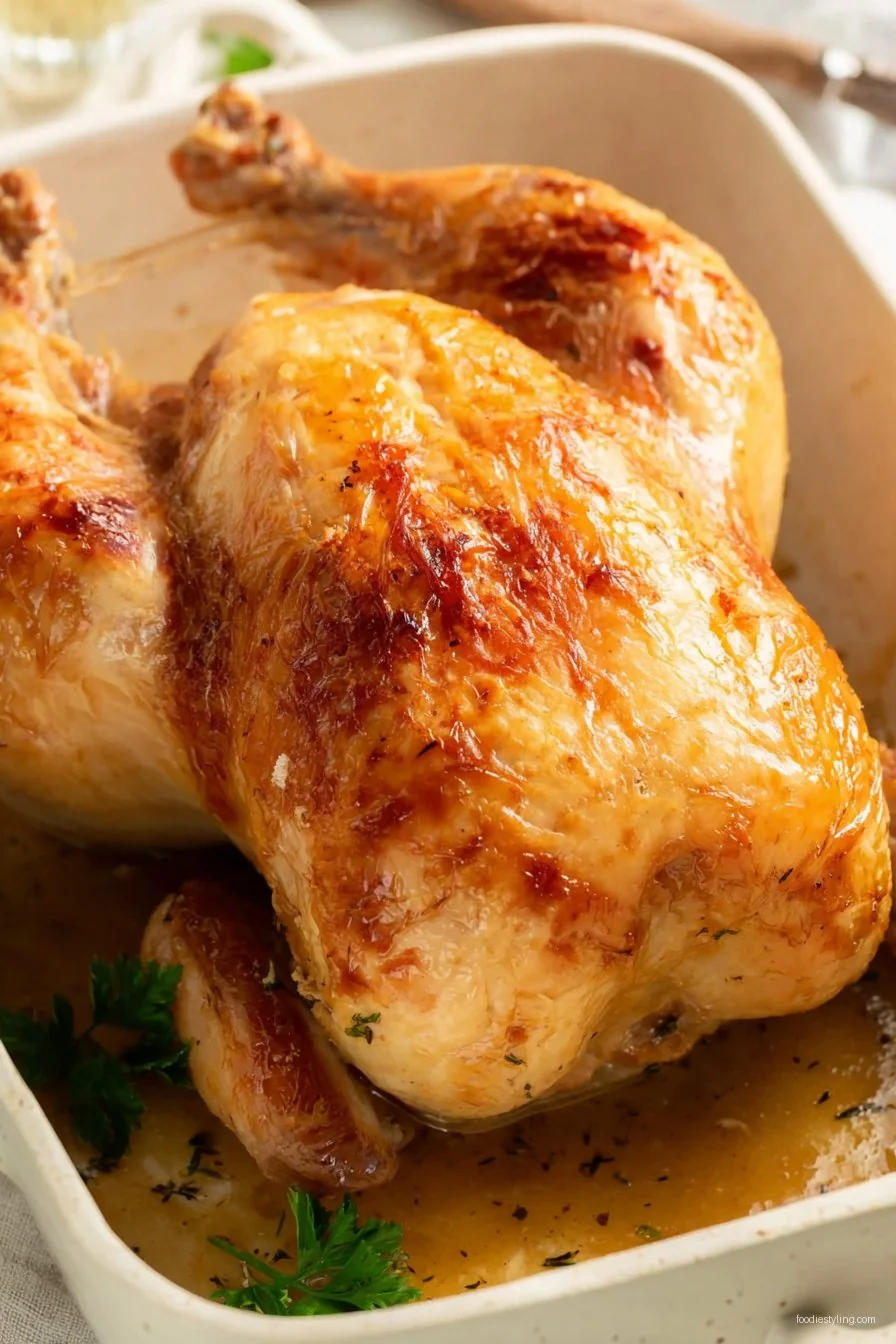 Best Roast Chicken With Homeade Gravy