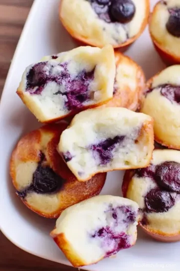 Blueberry Pancake Poppers