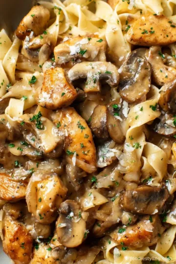 Chicken Marsala Pasta