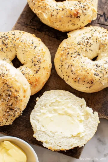 Cottage Cheese Bagels