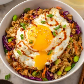 High Protein Egg Roll in a Bowl