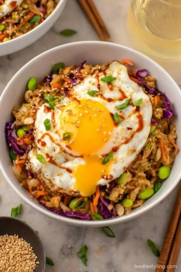 High Protein Egg Roll in a Bowl