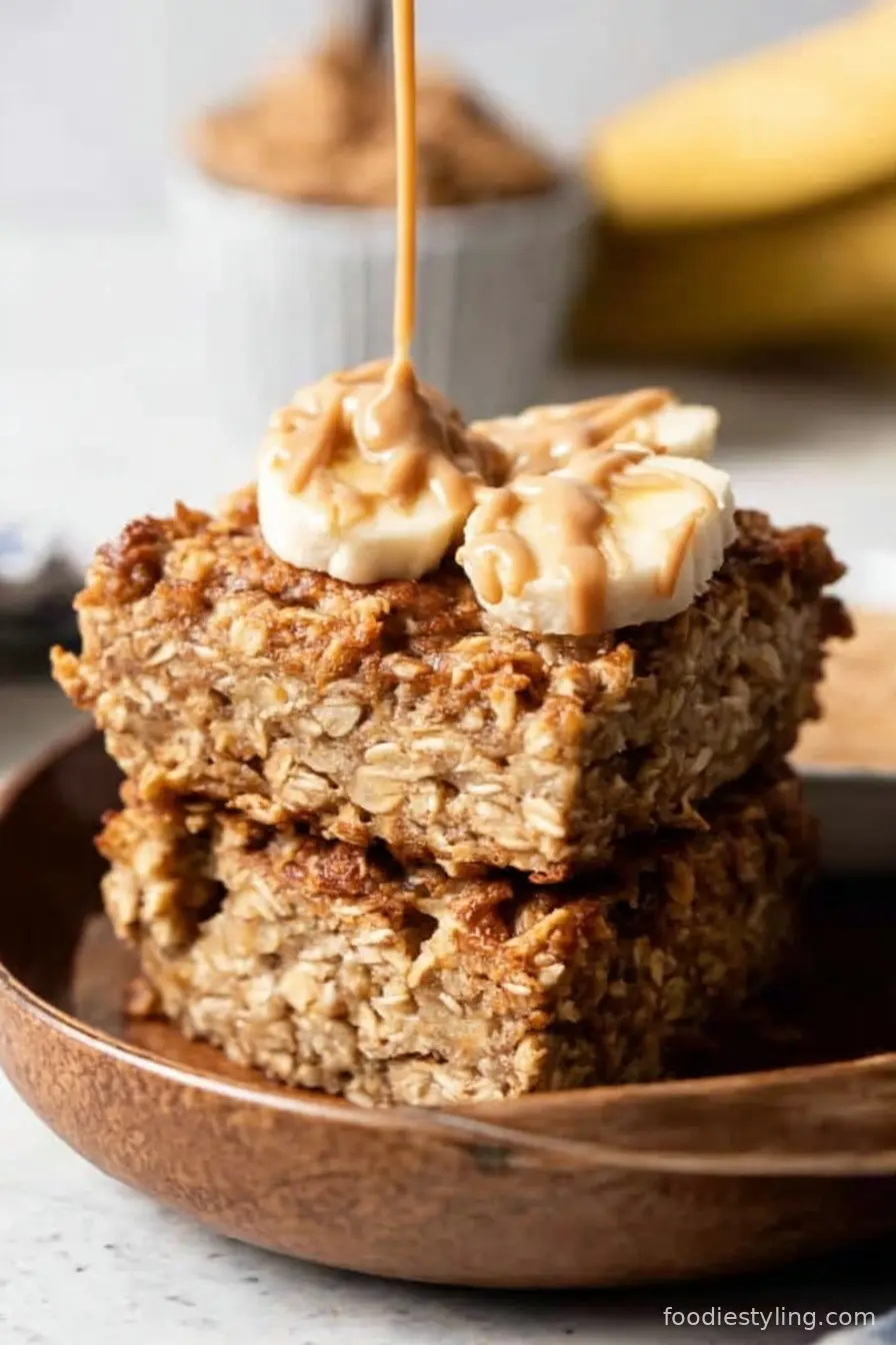 Banana Bread Baked Oatmeal
