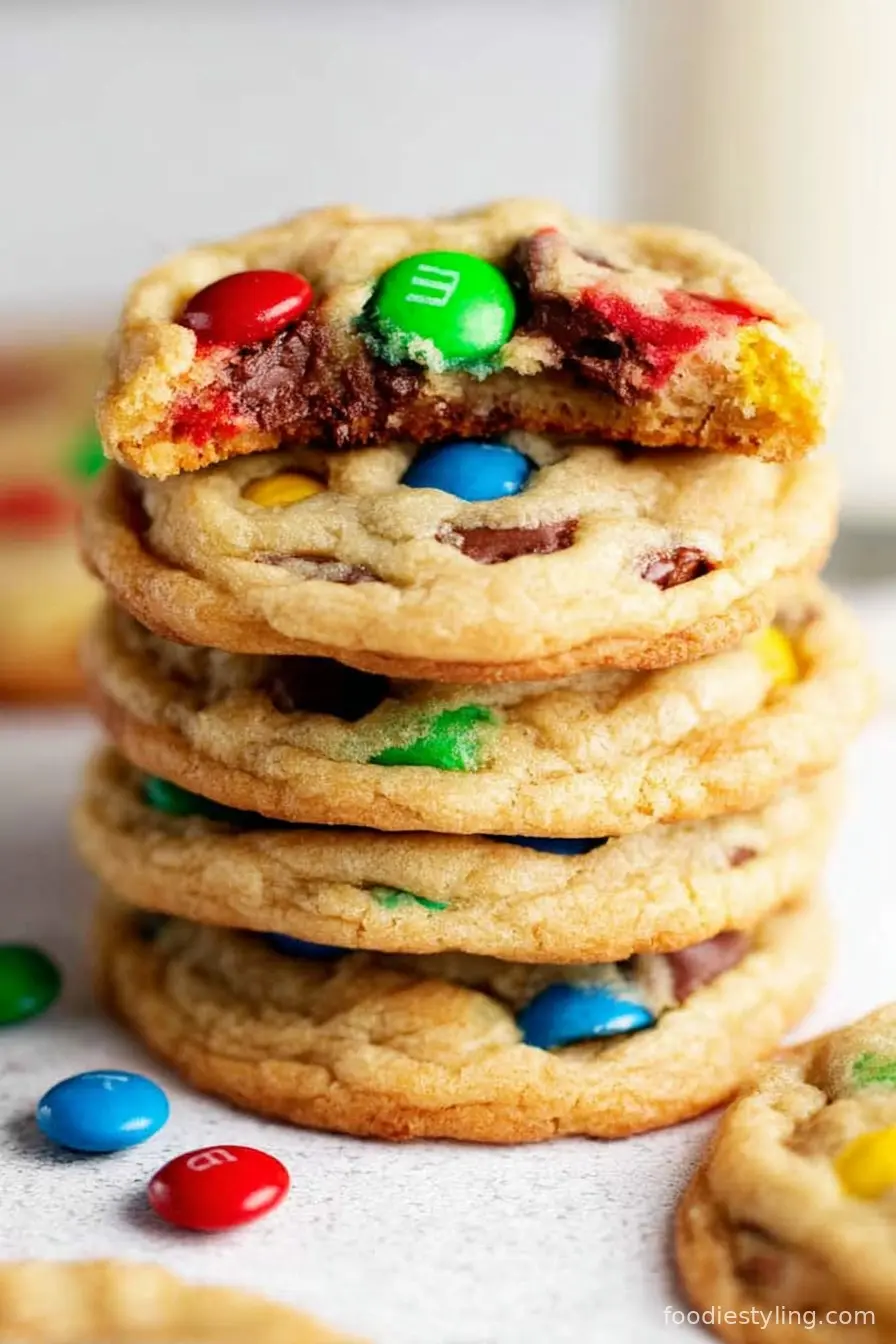 BEST M&M Cookie Recipe