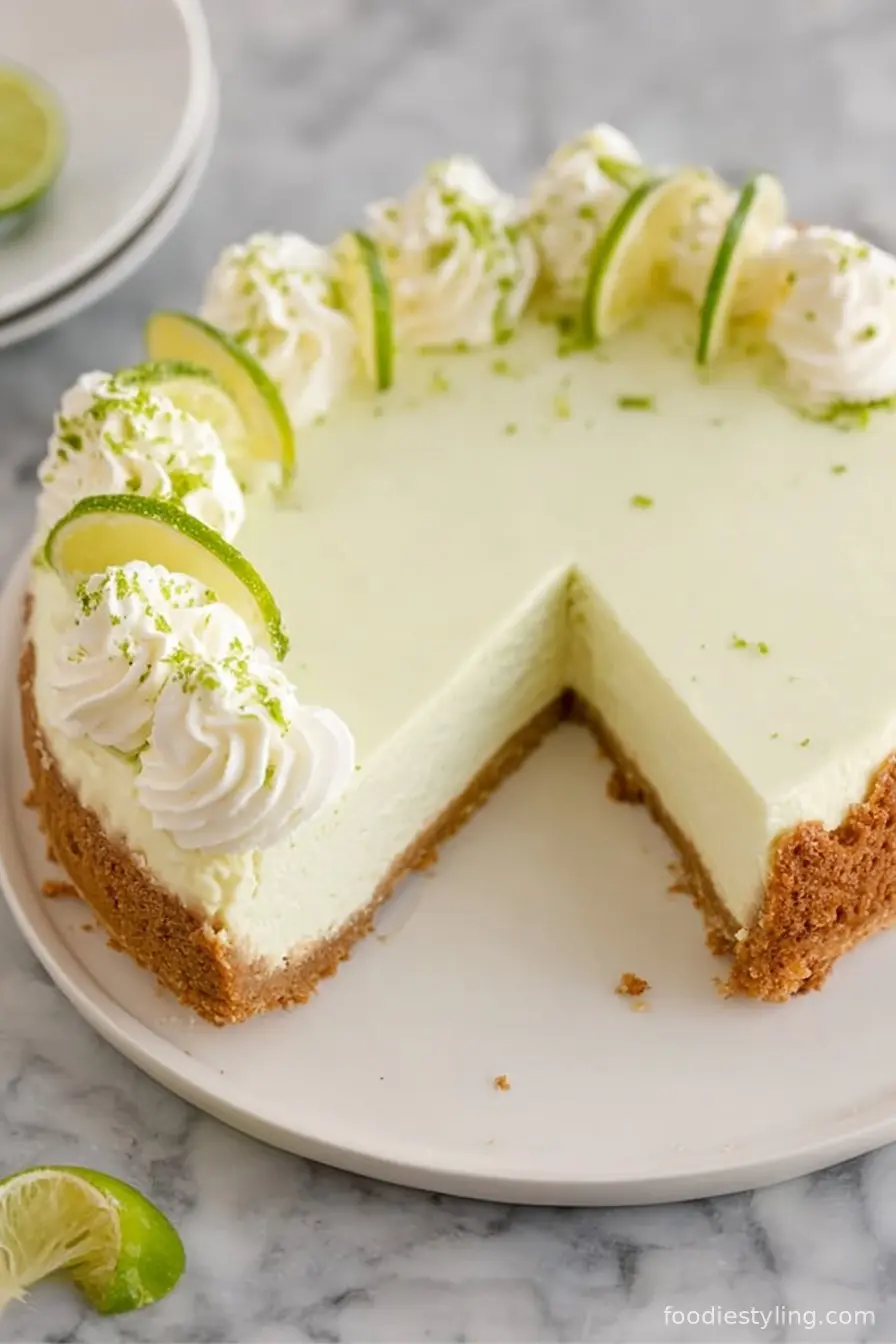 Easy Key Lime Cheesecake