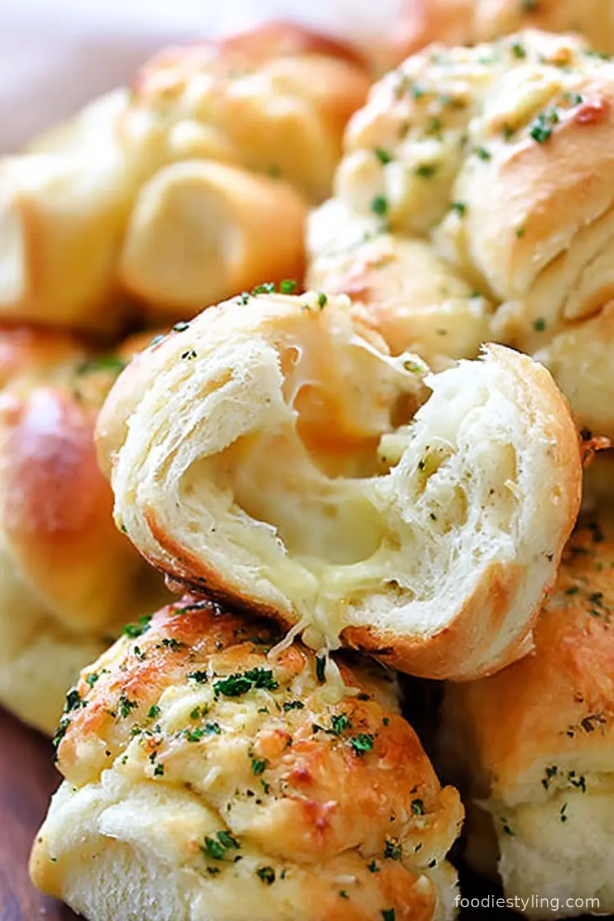 Garlic Parmesan Dinner Rolls