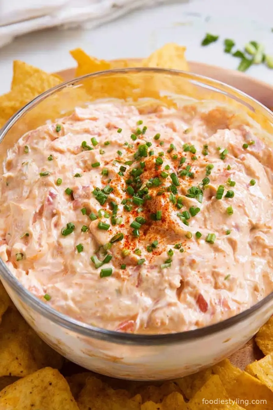 High-Protein Pool Dip with Ranch & Rotel