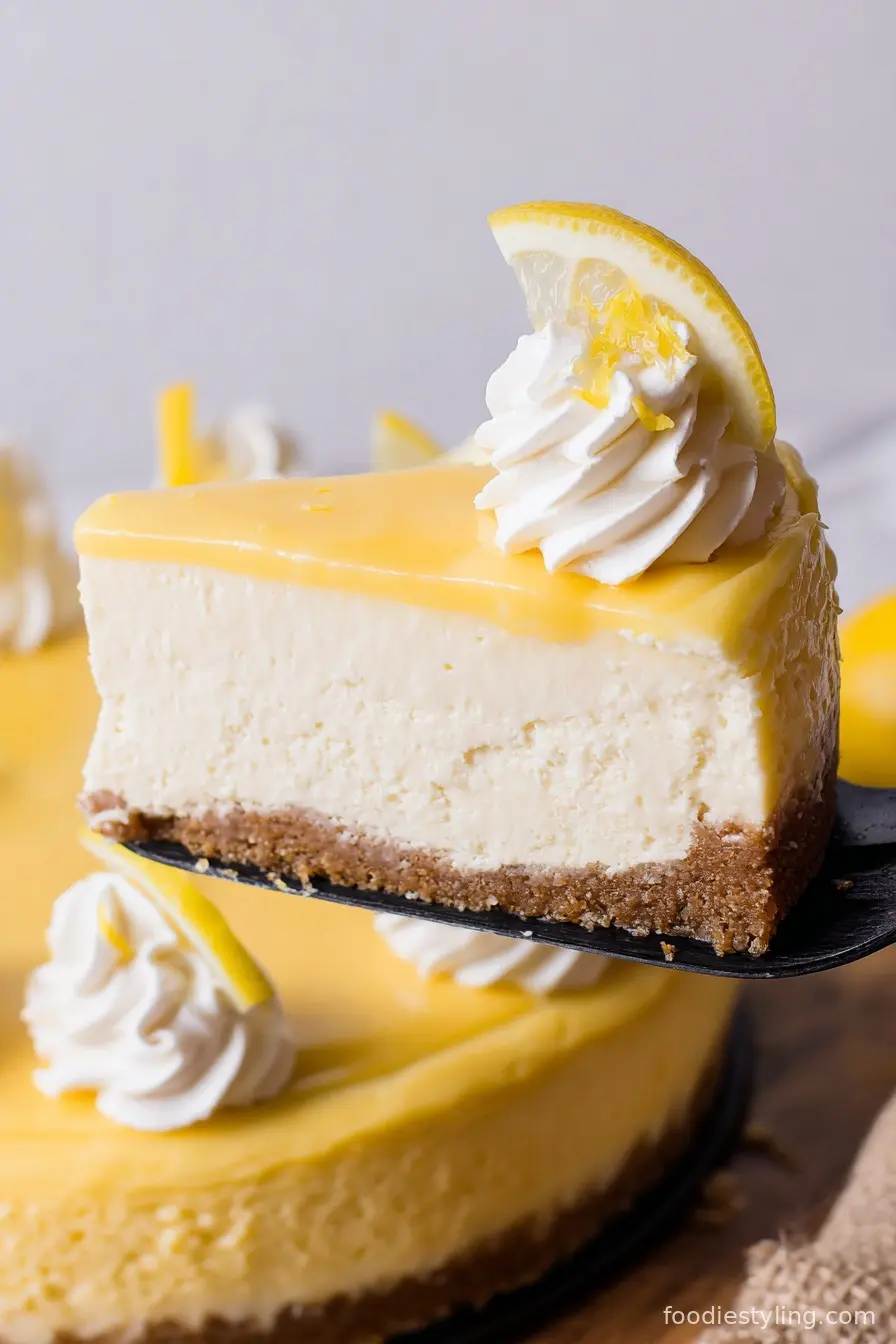 Lemon Curd Cheesecake
