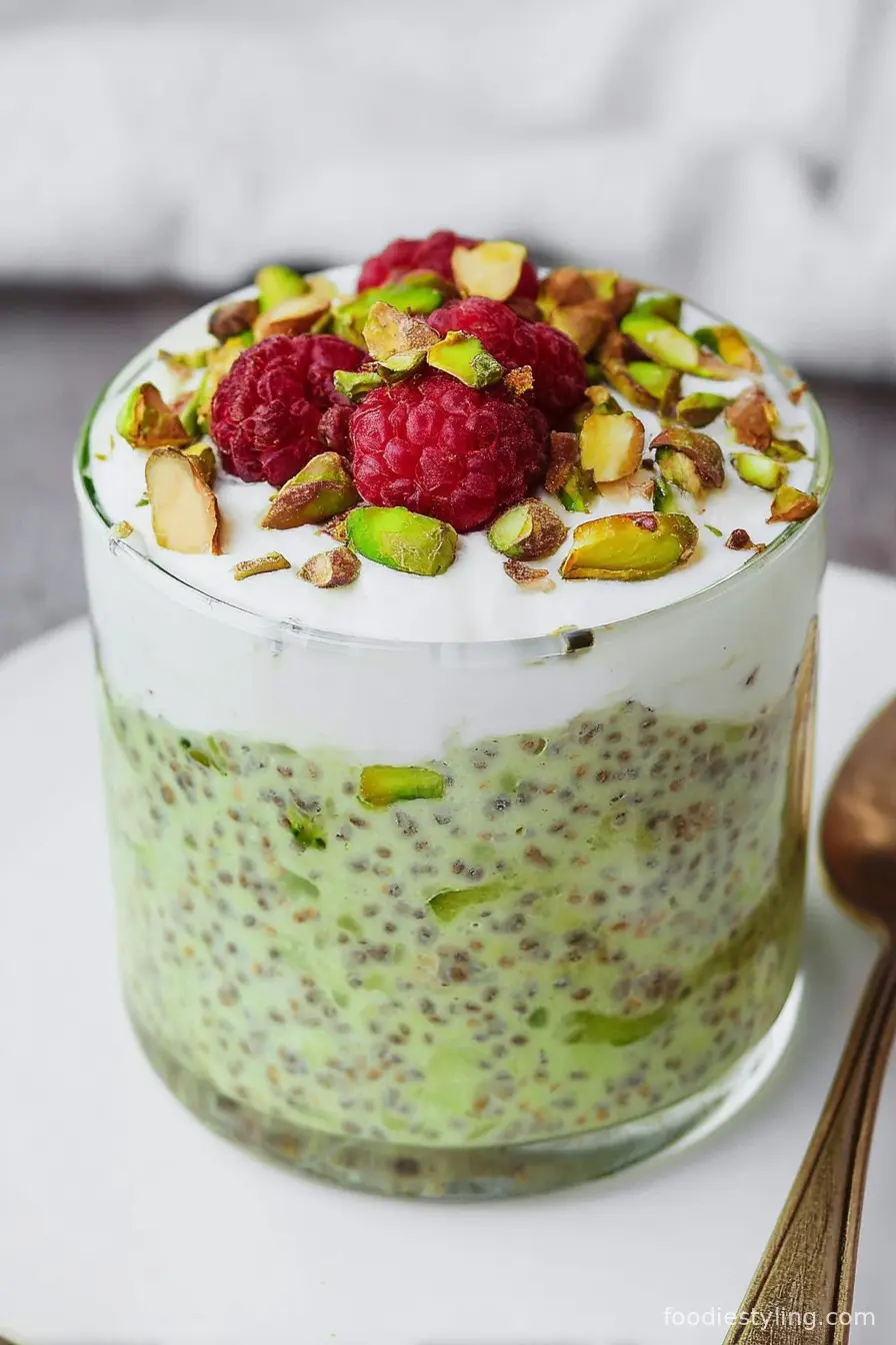 Pistachio Overnight Oats