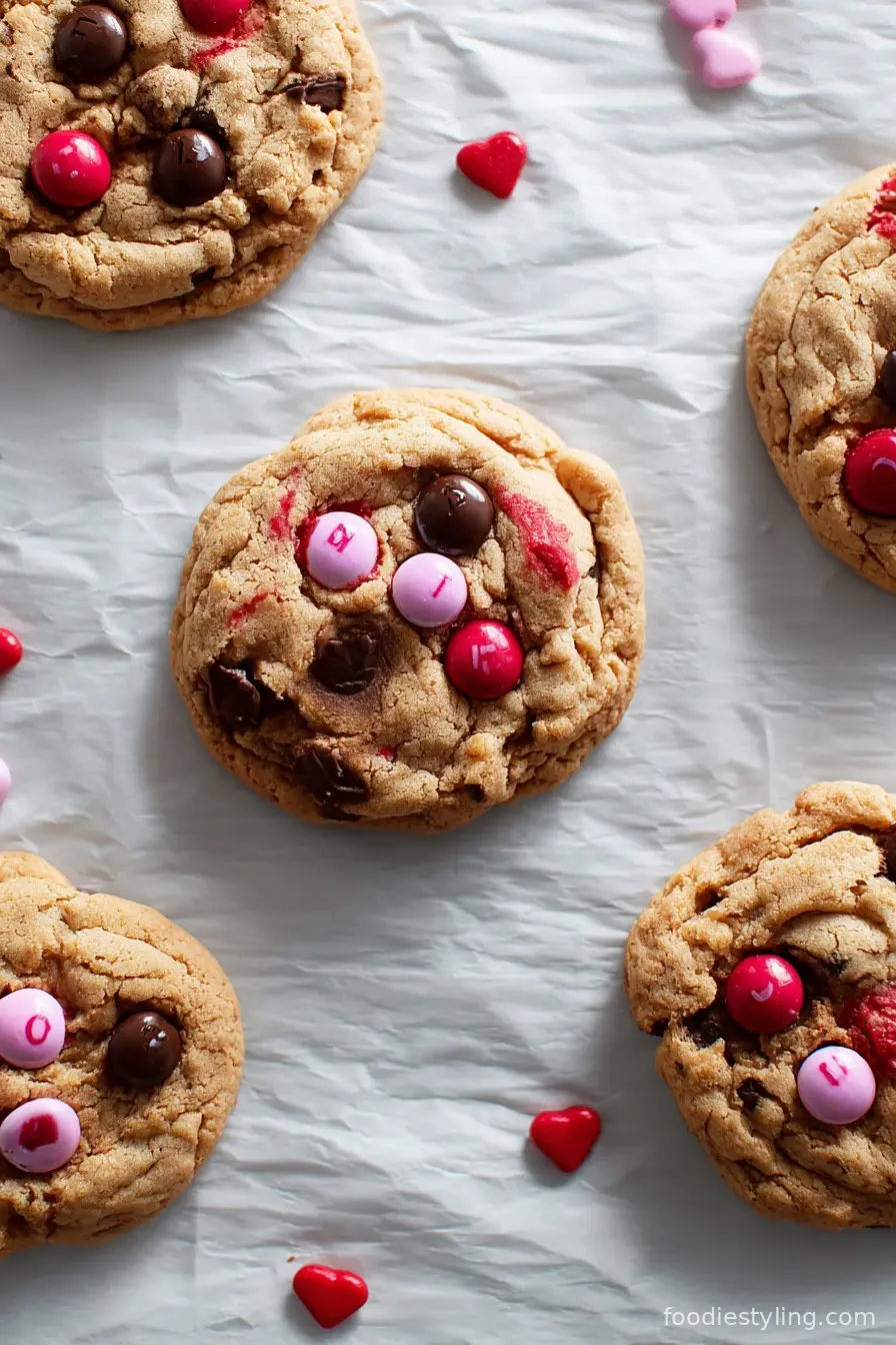 Valentine Monster Cookies