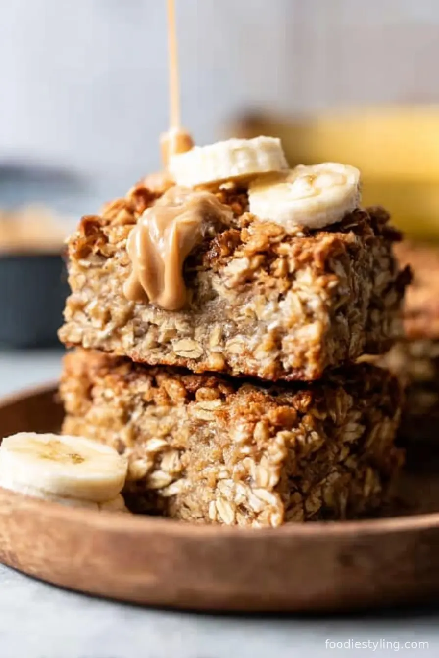 Banana Bread Baked Oatmeal
