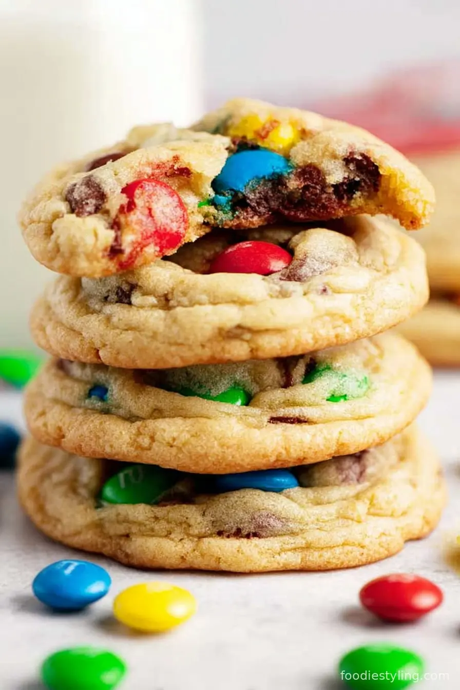 BEST M&M Cookie Recipe