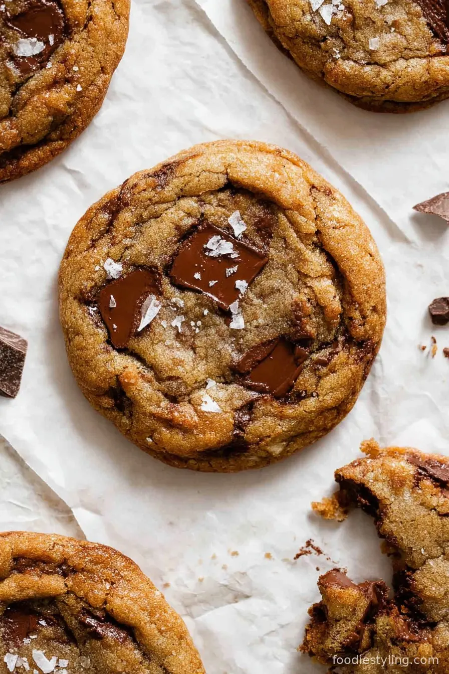 Browned Butter Miso Chocolate Chip Cookies