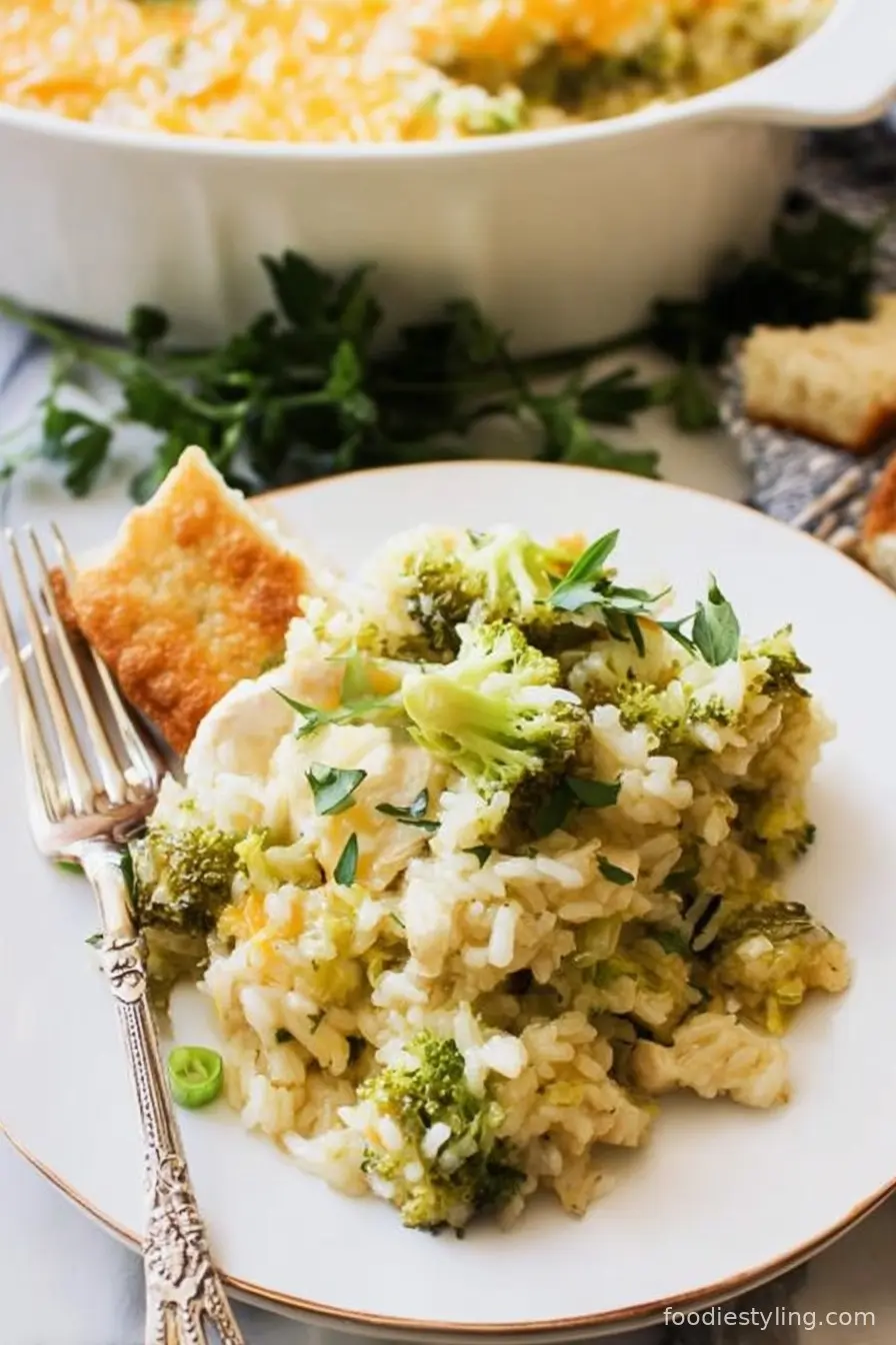 Chicken Broccoli Rice Casserole