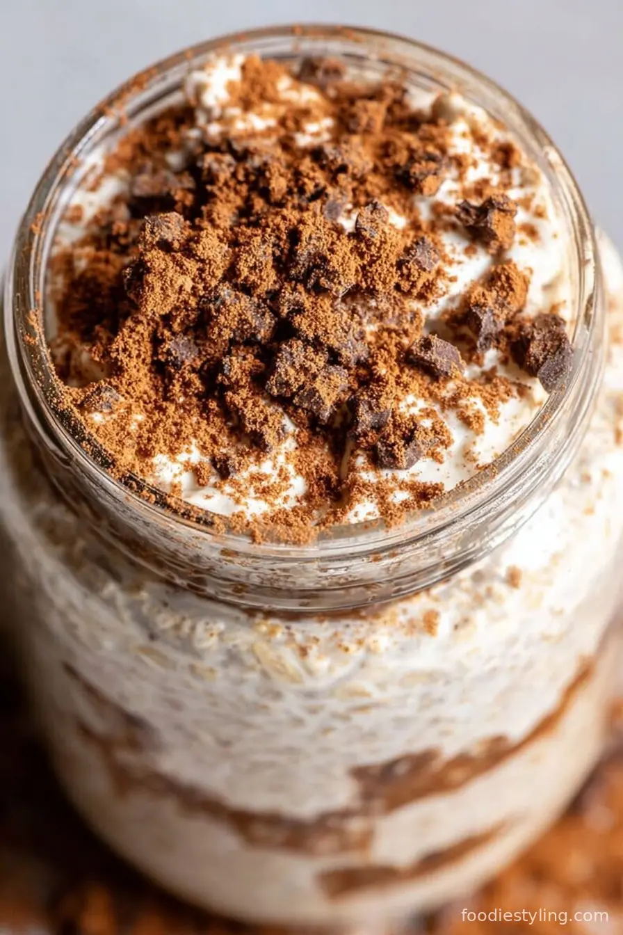 Cinnamon Roll Overnight Oats