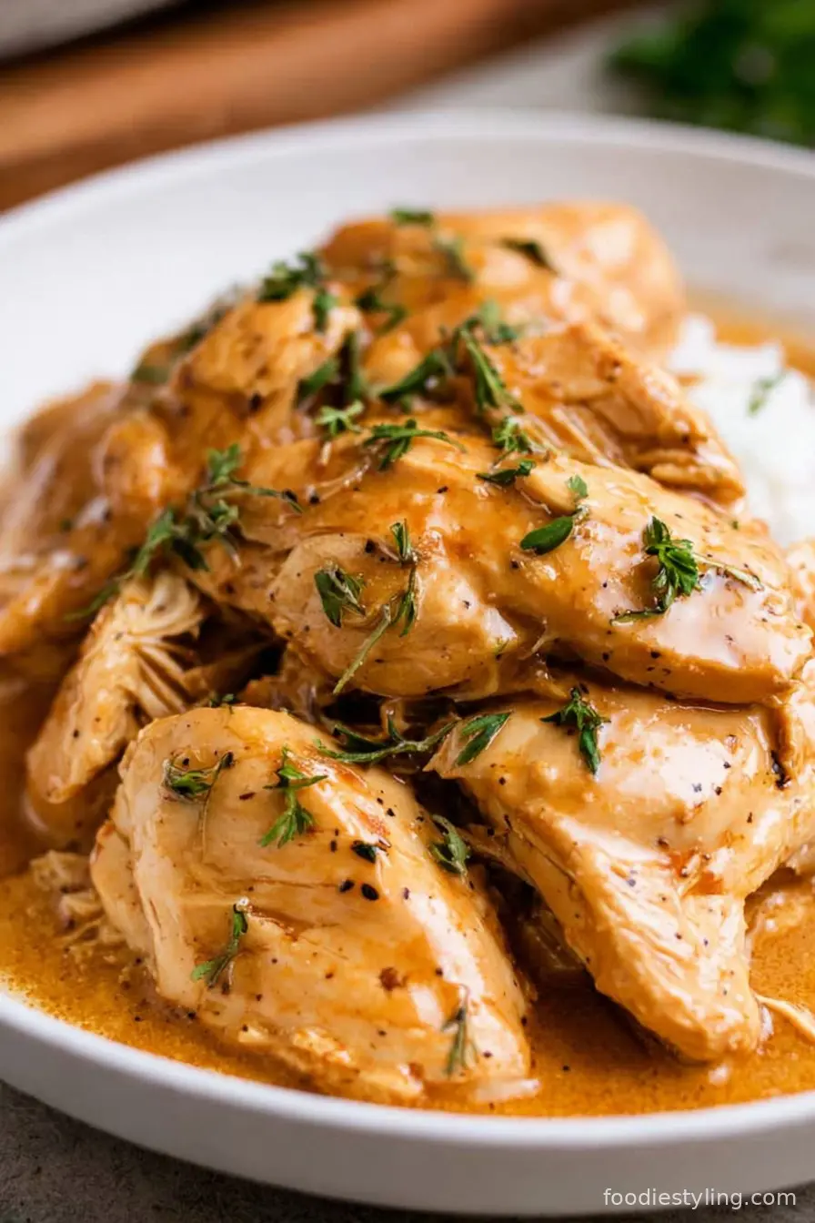 Crock Pot Honey Mustard Chicken