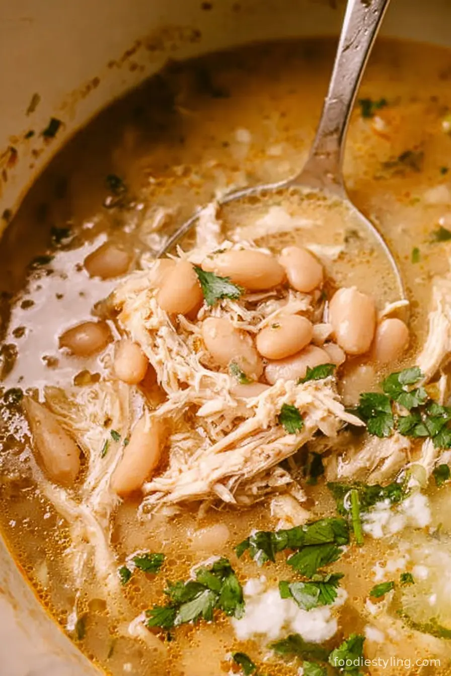 Crock Pot White Chicken Chili