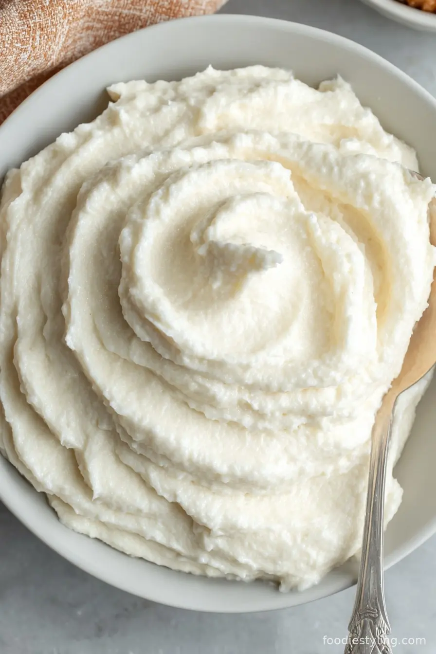 Easy Cream Cheese Frosting without Powdered Sugar