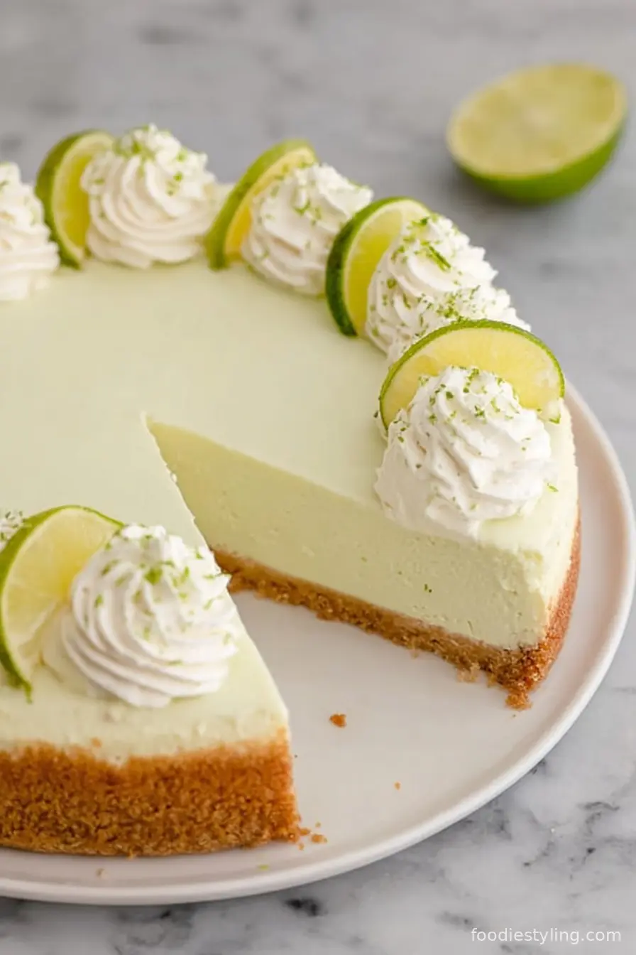 Easy Key Lime Cheesecake