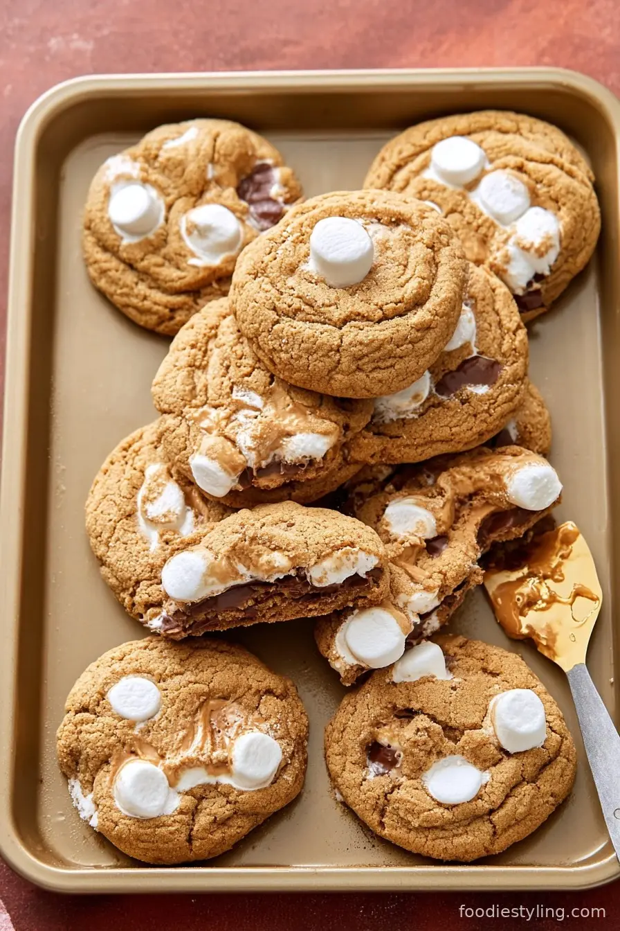 Gluten-Free Peanut Butter Marshmallow Cookies