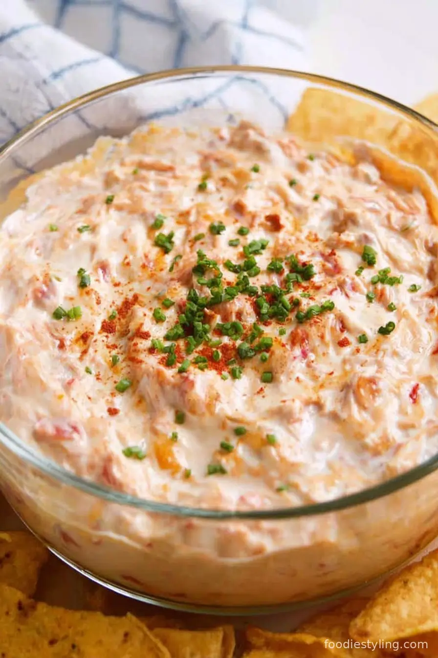 High-Protein Pool Dip with Ranch & Rotel