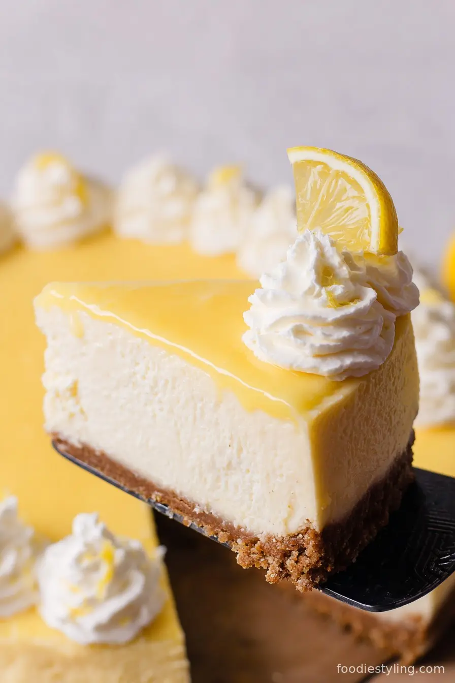 Lemon Curd Cheesecake