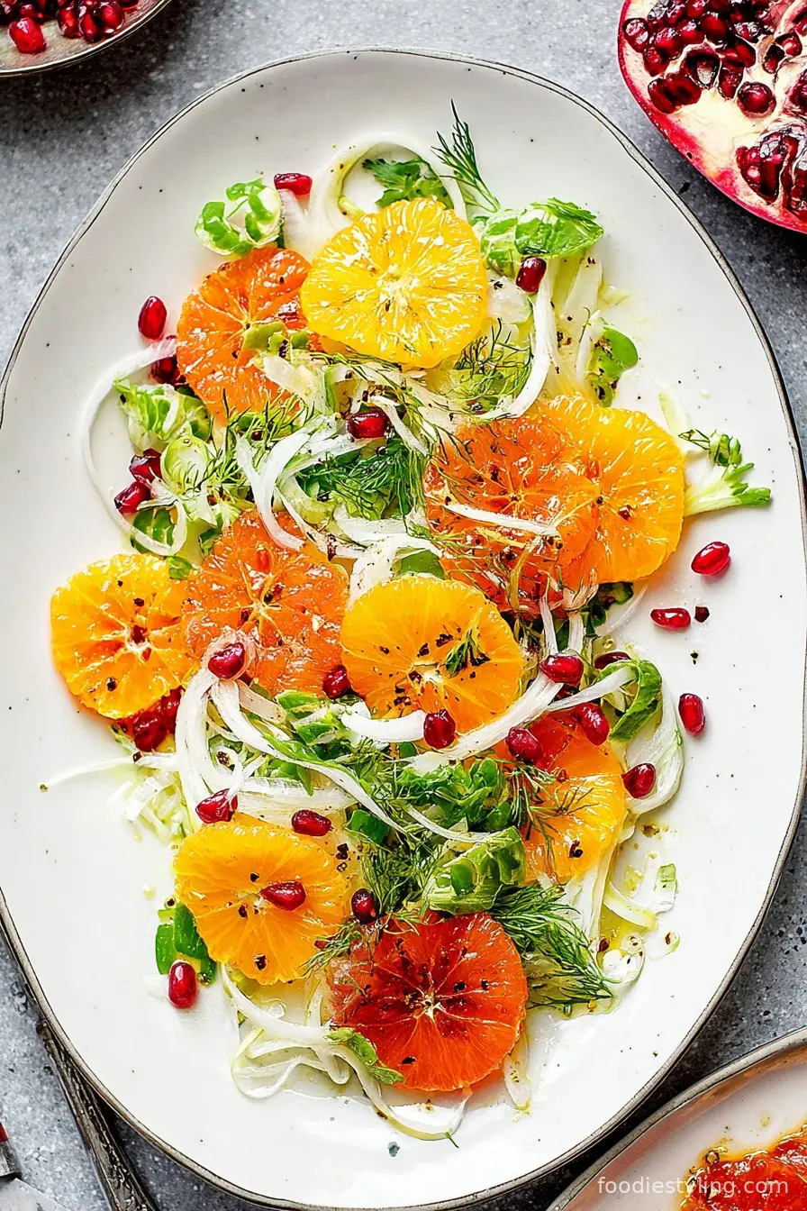 Shaved Fennel and Orange Salad