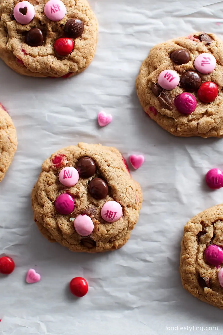 Valentine Monster Cookies