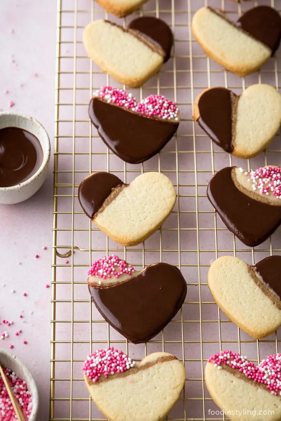 Valentine’s Shortbread Hearts