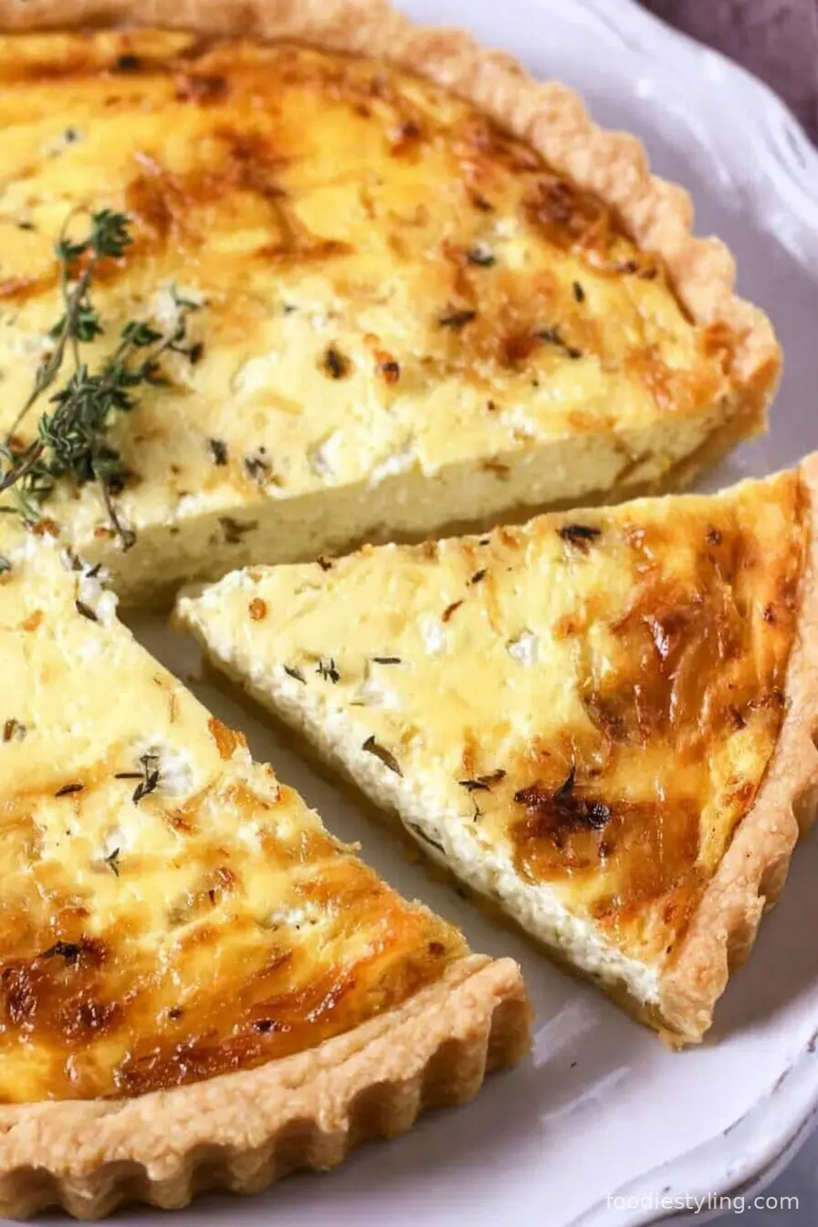 Caramelized Onion and Goat Cheese Tart