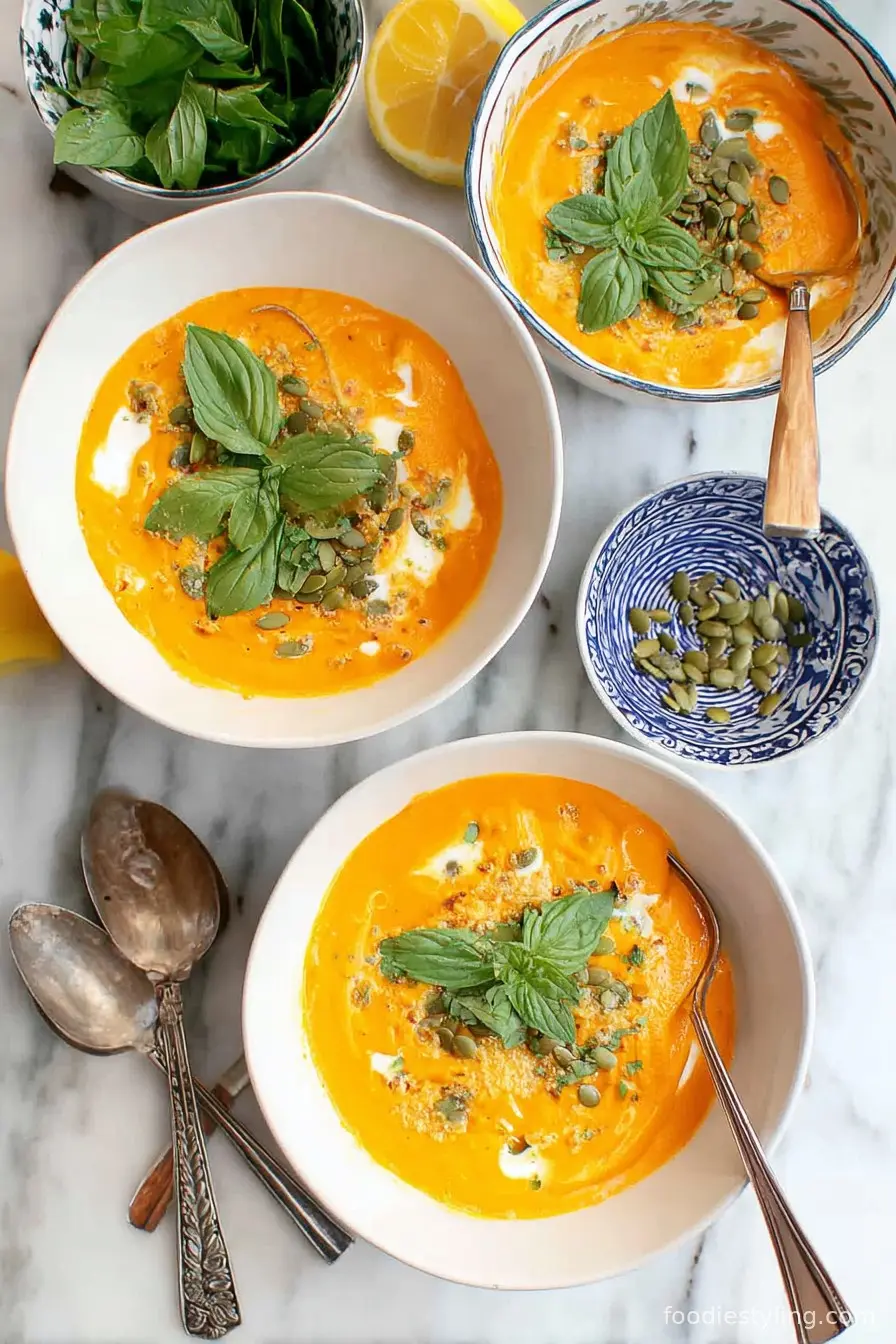 Carrot Coconut Soup