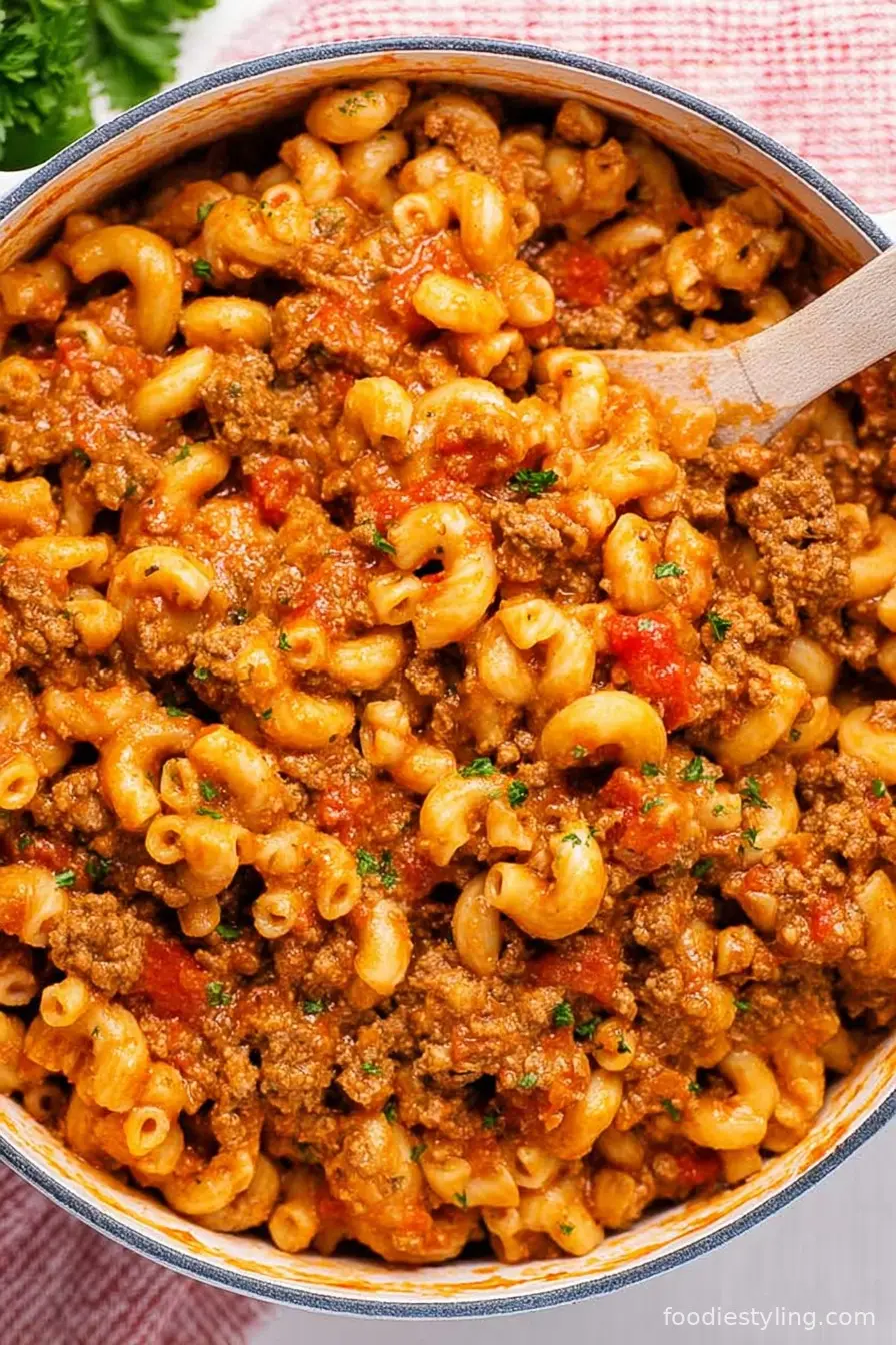 Easy American Goulash