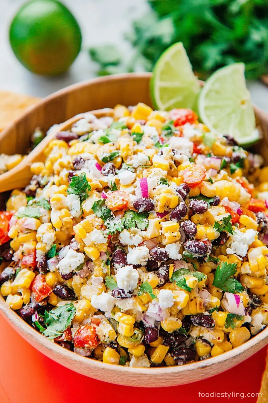 Mexican Street Corn Salad | Elote Salad