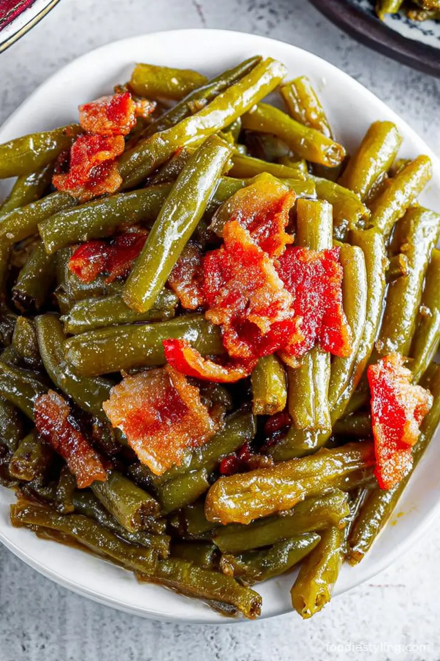 5-Ingredients Crack Green Beans