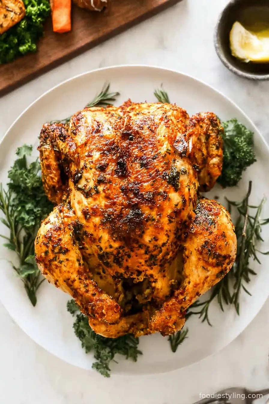 Air Fryer Whole Chicken