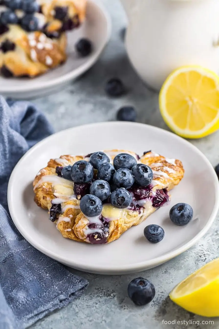 Blueberry Danish