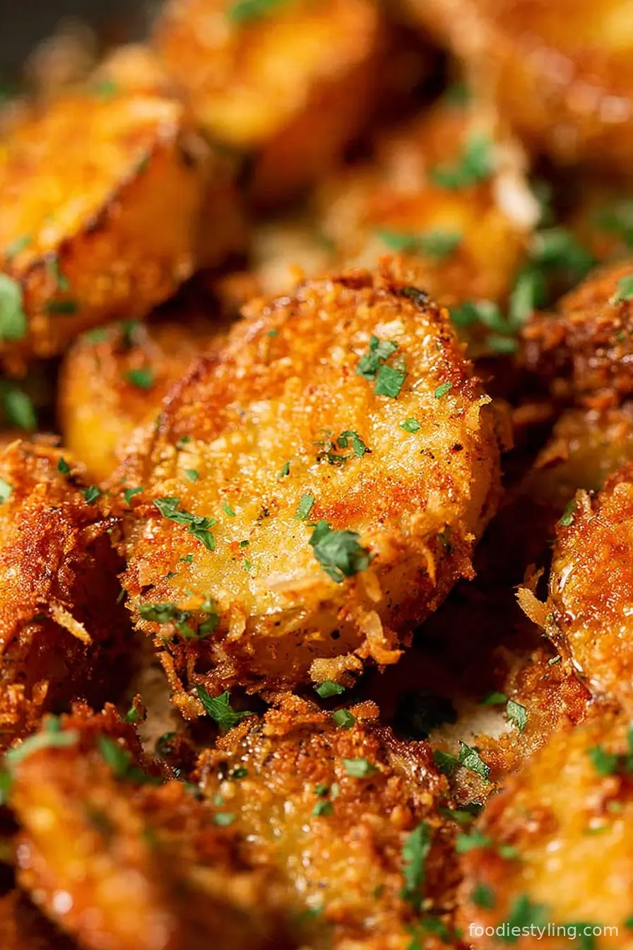 Crispy Parmesan Roasted Potatoes