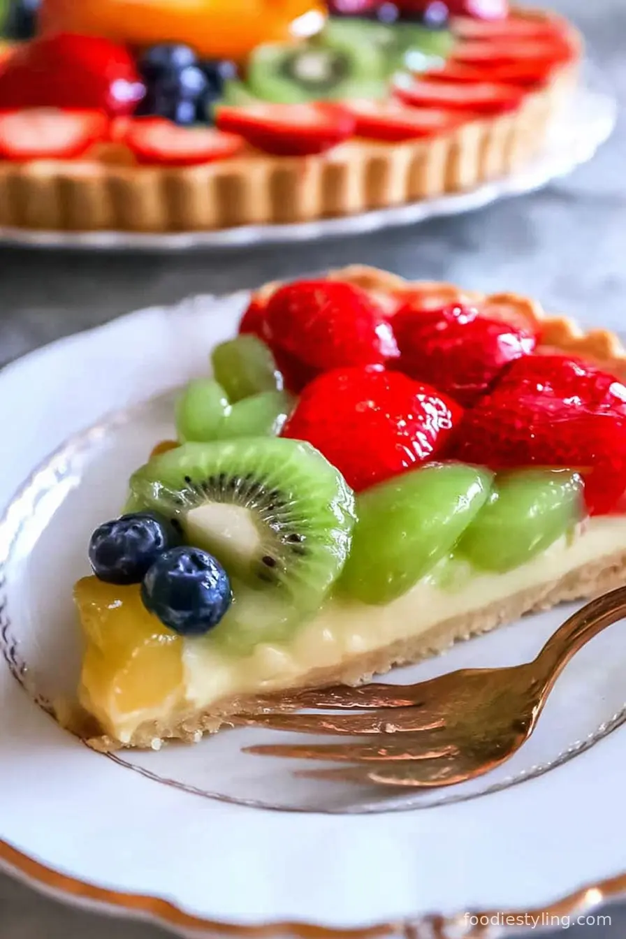 Fruit Tart (No Eggs)