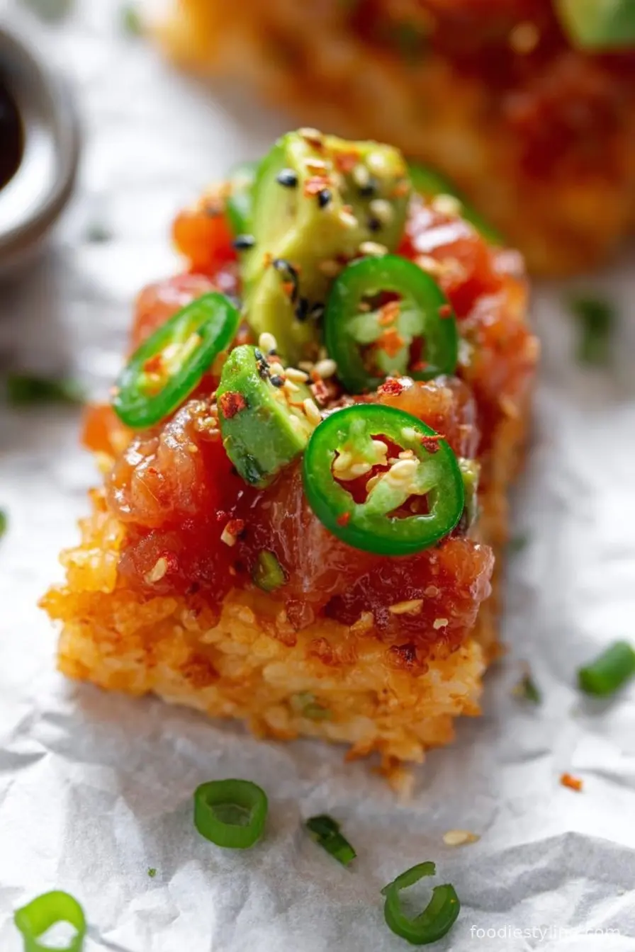 Spicy Tuna Crispy Rice